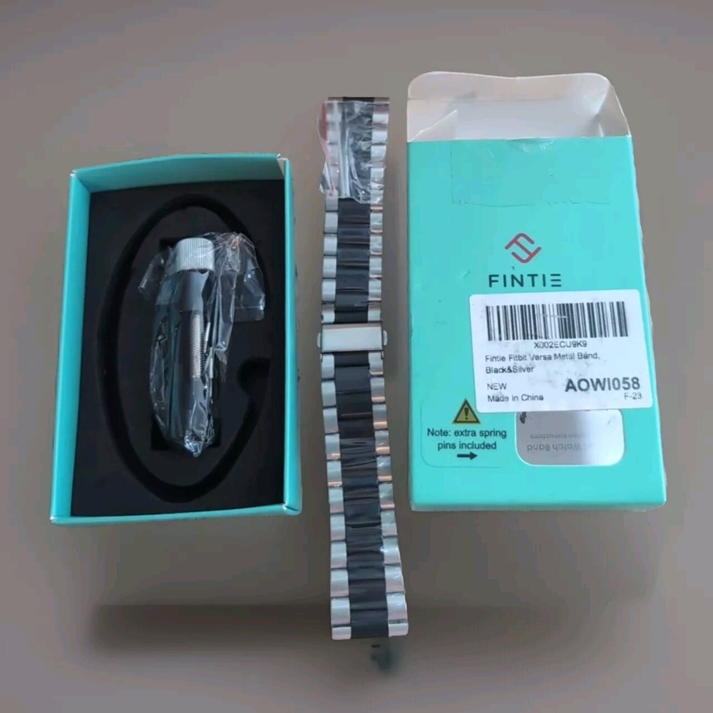 Metal Band for Fitbit Versa 2/Versa Lite Edition Stainless Steel Strap Bracelet